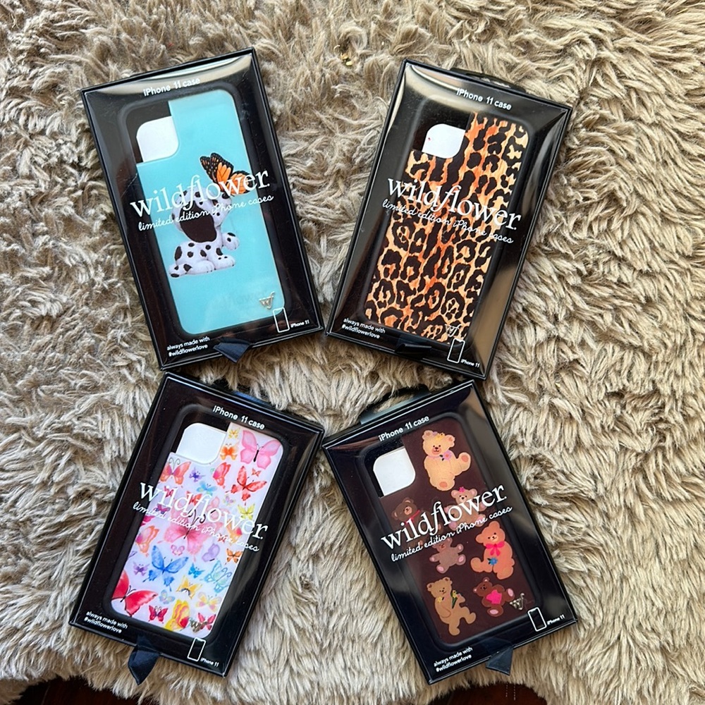 Wildflower Cases🐾🐆🦋🧸